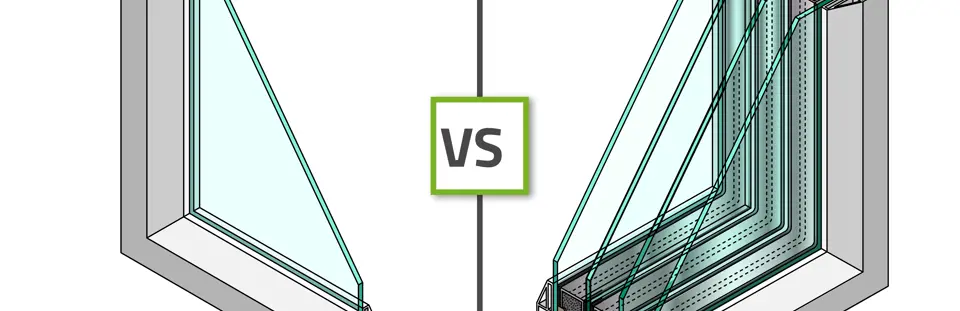 Однокамерный или четырехкамерный стеклопакет